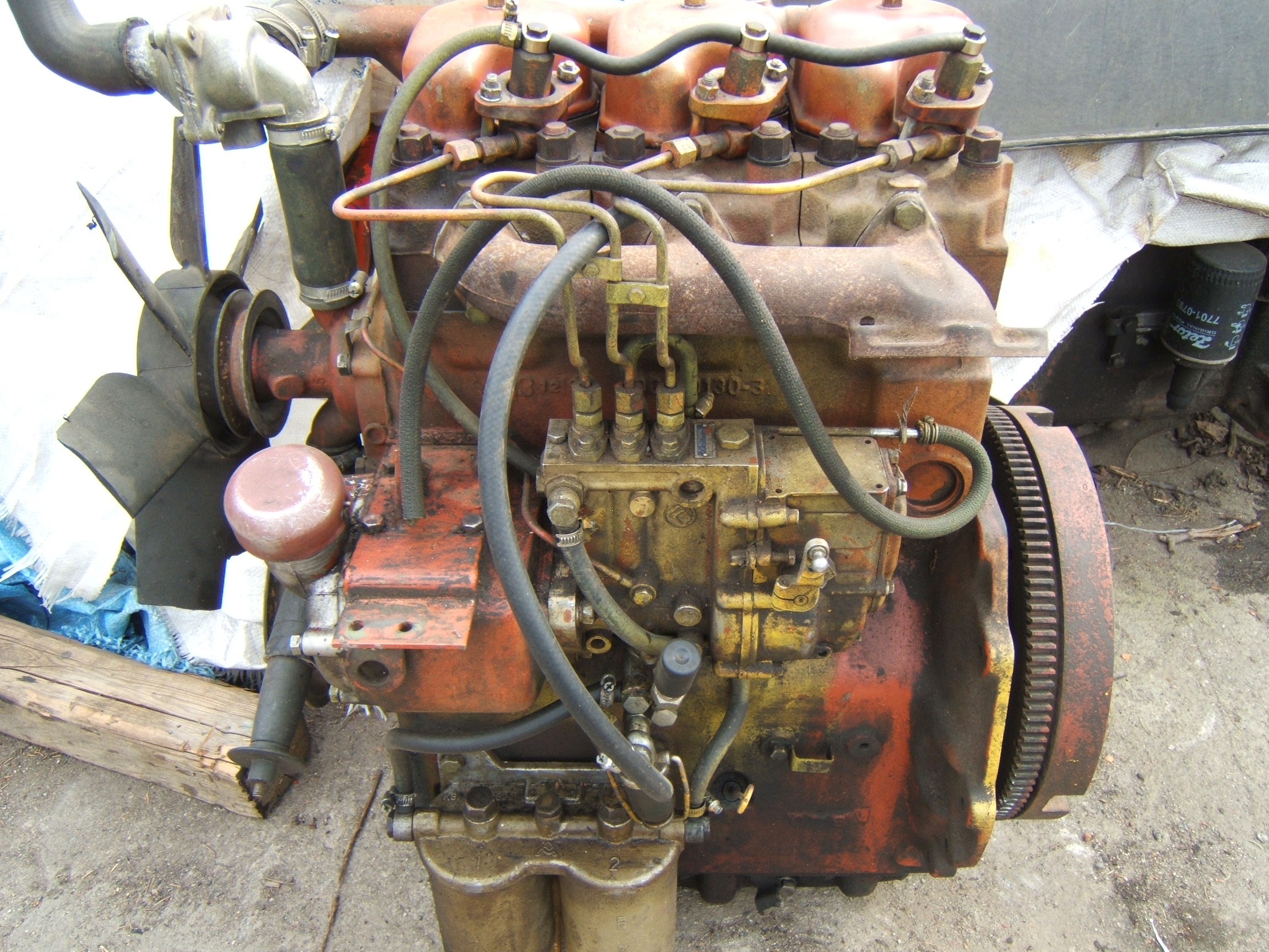 silnik Zetor 7211 / 7245 z agregatu idealny stan 7323384793