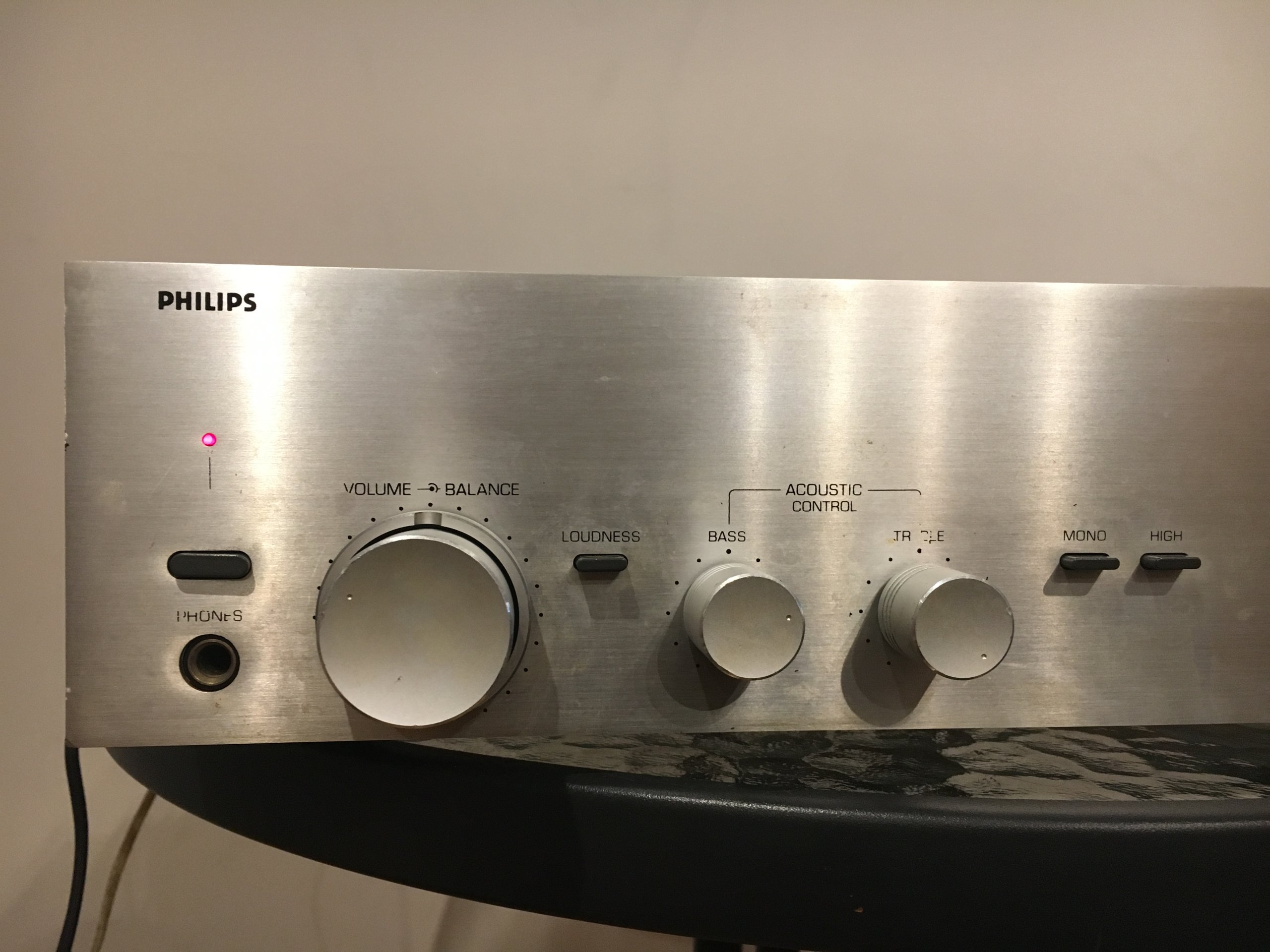 Philips AH-305 wzmacniacz stereo VINTAGE wskaźniki - 7104642032 ...