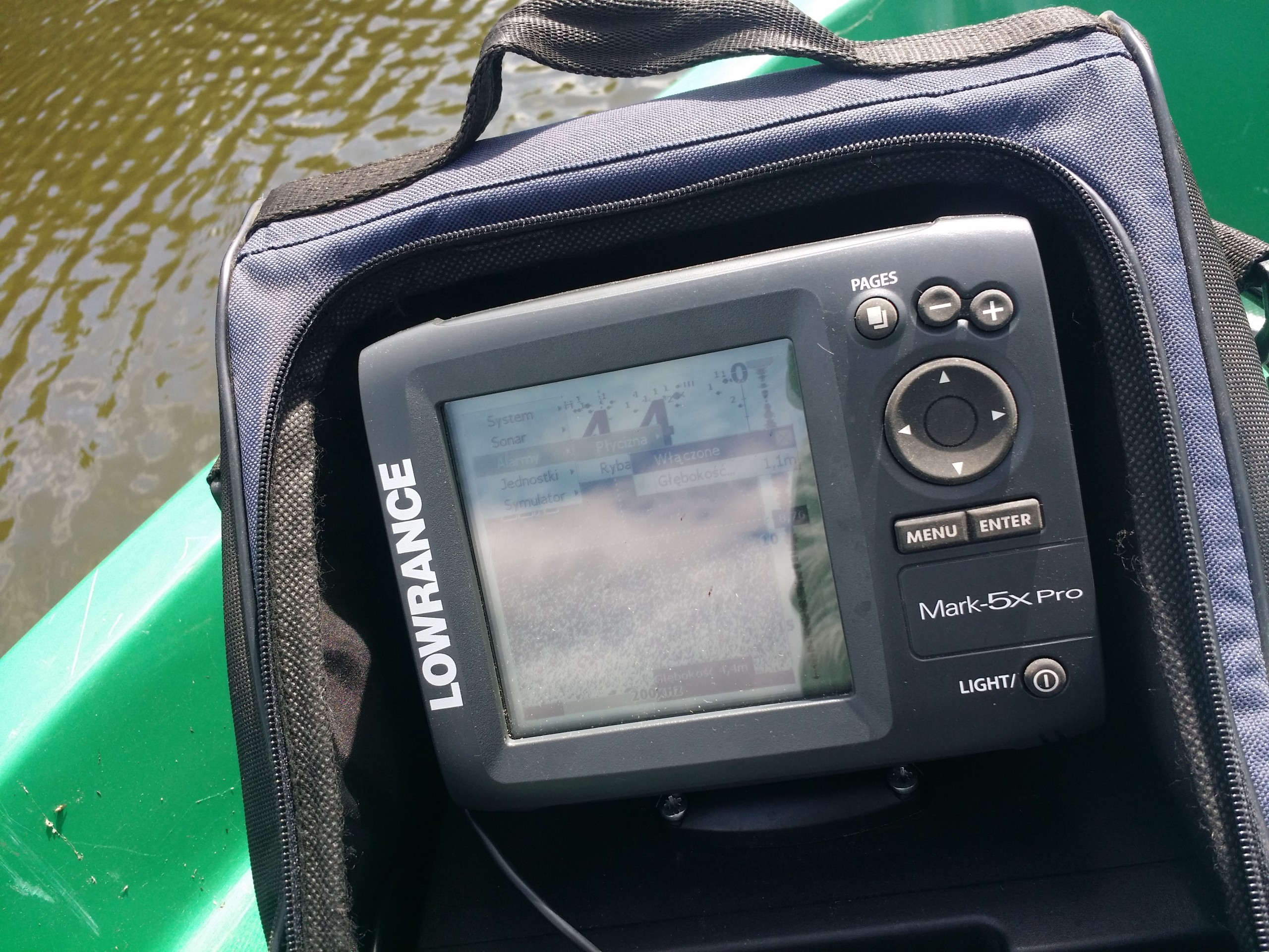 Echosonda Lowrance Mark 5X pro 7391262291 oficjalne archiwum allegro
