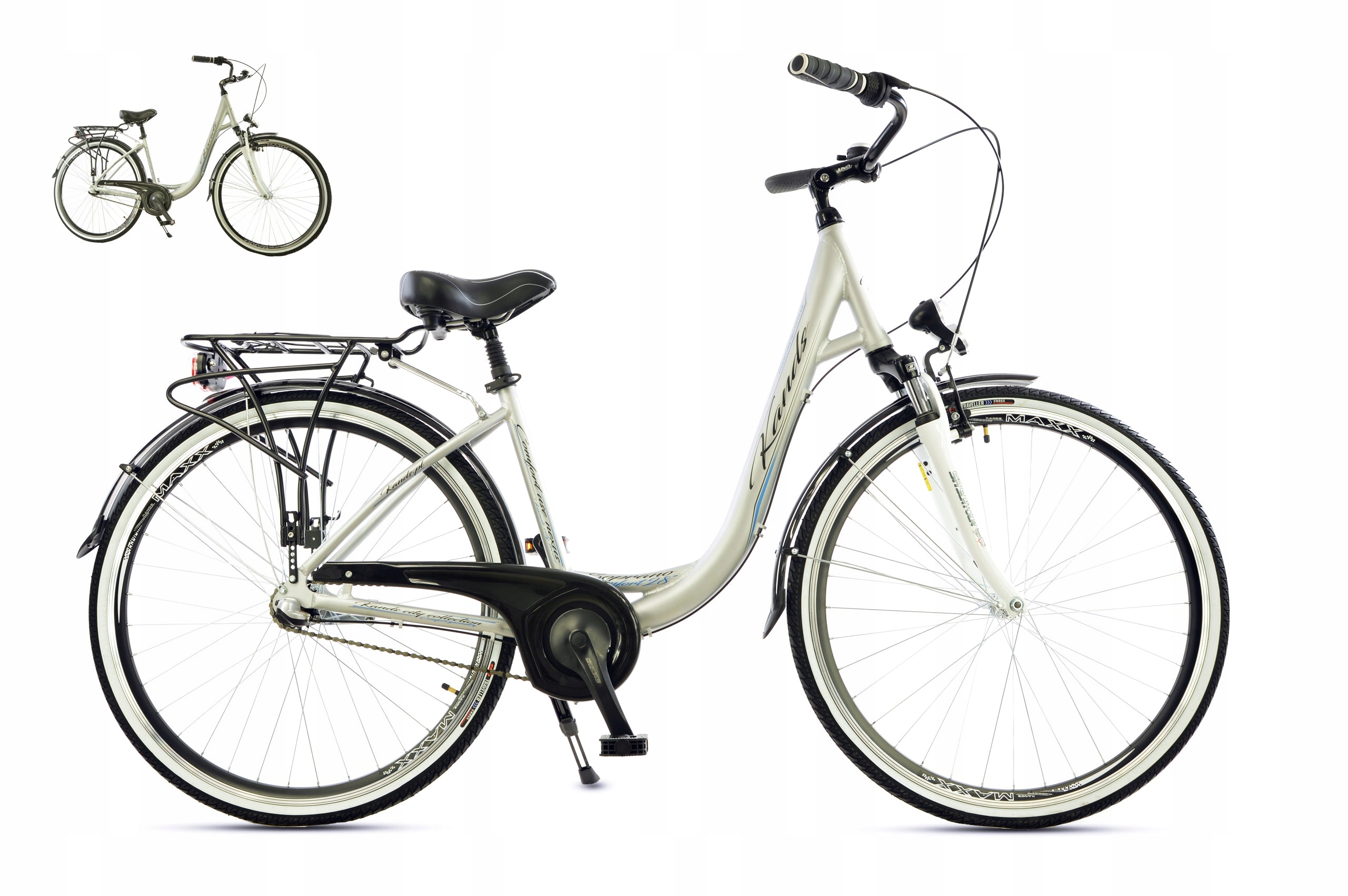 Rower 28 MIEJSKI ALUMINIOWY KANDS SOPRANO 3 2017 7492411744