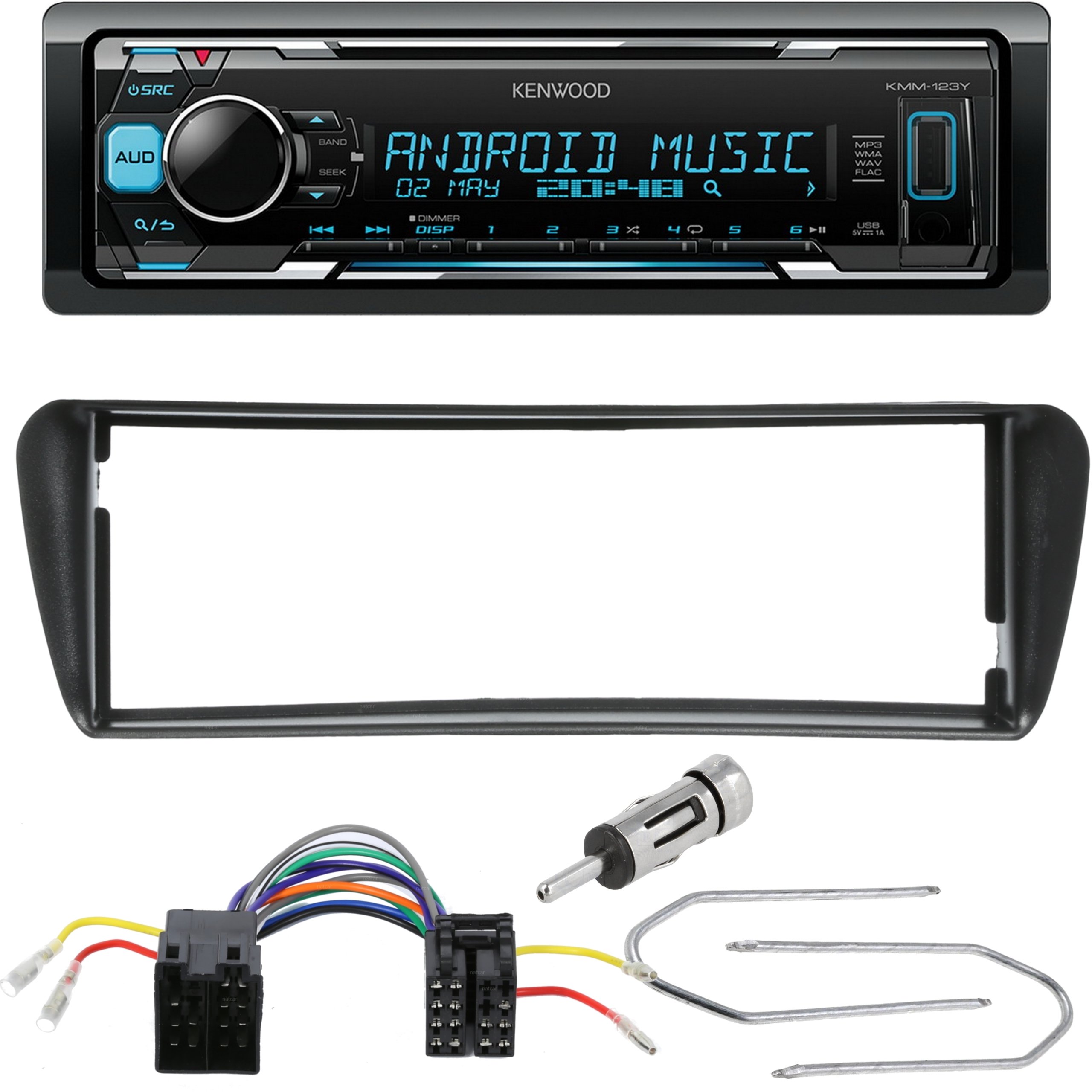 RADIO KENWOOD RAMKA USB AUX CITROEN PICASSO XSARA 6906268814