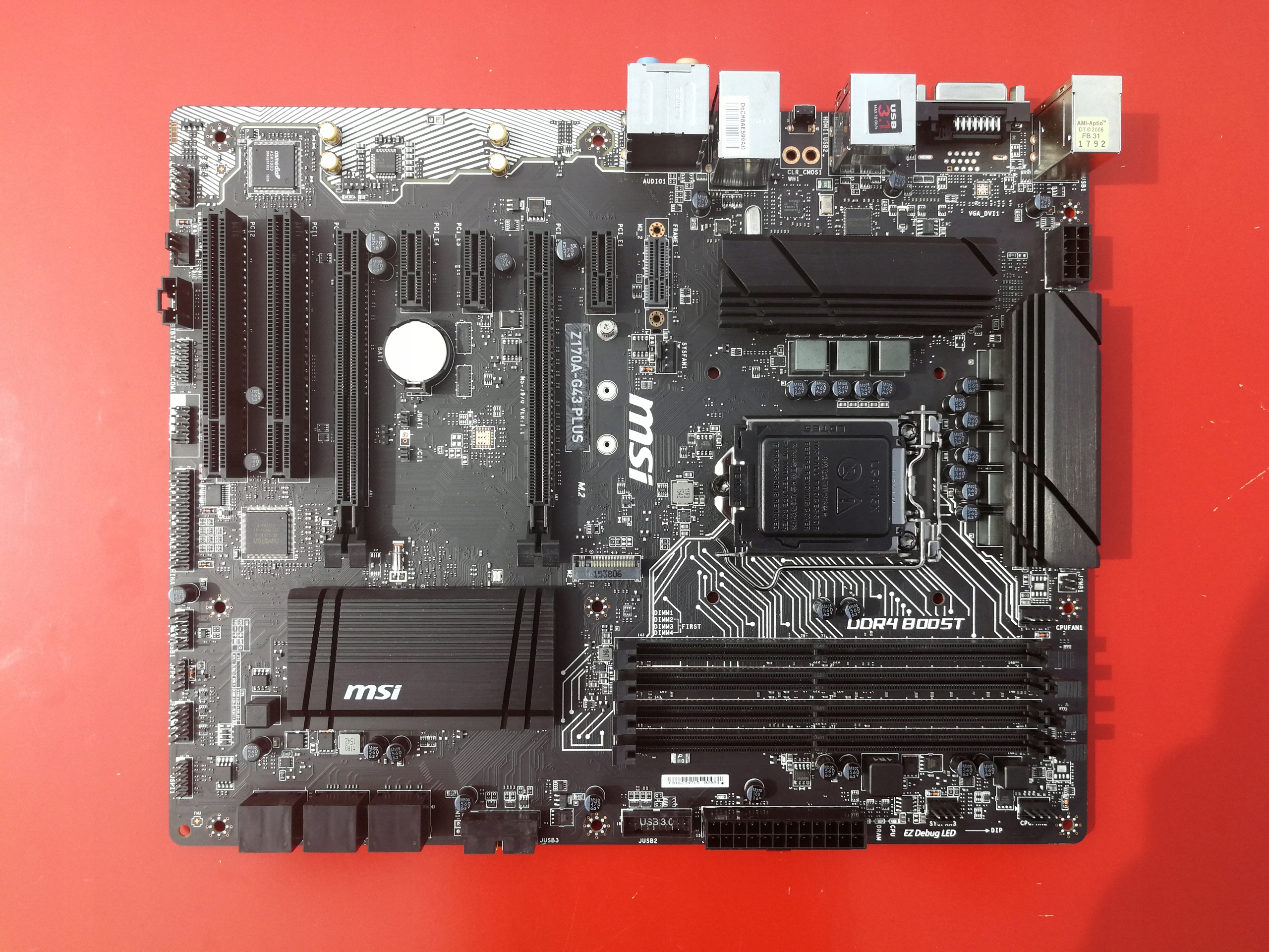 MSI Z170A-G43 PLUS BOX i5-7600K 6600K Z270 i7-6700 - 7734529265 ...