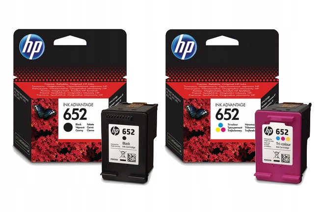 Чернила для принтеров HP 652 F6V24AE F6V25AE Оригинал