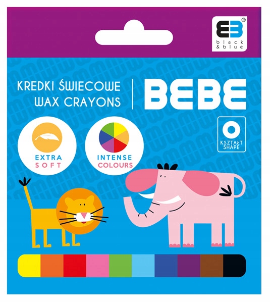 

Kredki Świecowe Szkolne B&b Kids
