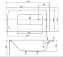 фото mini №7, Salon - trough - screen 110x70 hull siphon automobile