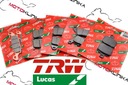 Тормозные колодки, колодки тормозов trw перед honda vtr 1000 sc36 97-3, купить с разборки