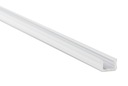 фото mini №3, Profile aluminum to plume led backlight x 1m white black