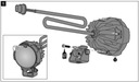 Sw-motech halogeny фары дальнобойные evo led5, с разборки недорого