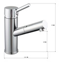 фото mini №4, Washbasin faucet freestanding royal orderlies retro black