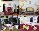 фото mini №4, Puzzle furniture wooden 3-door room goscinny color