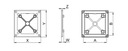 фото mini №4, Awenta lattice frame panel fan rw125 sys+