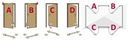 фото mini №4, Door internal frame gemelli toilet 70 fresh colors