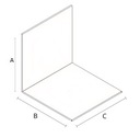 фото mini №2, Angle decorative connector black 165x165 10 pieces.