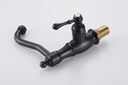 фото mini №8, Washbasin faucet freestanding black matte royal retro hoses podlaczeniowe
