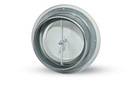 фото mini №6, Anemostat exhaust metallic round white exhaust lattice 160 mm+ frame