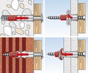 фото mini №3, Clips versatile fischer 6 x 50 mm 0, 1 kg/ 50 pcs.