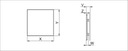 фото mini №5, Panel glass trax awenta system+ 125mm ptgb125m glass black matte anthracite