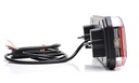 Фара задняя спаренная, сложная  12/24v led диод усы w1505, с разборки недорого