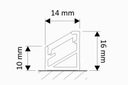 фото mini №2, Profile aluminum angular to plume led backlight dairy 2m