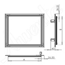 фото mini №4, Door audit awenta 30 x 30 centimeters aluminum