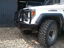 Toyota land cruiser lj 70 бампер перед сталь5, с разборки недорого