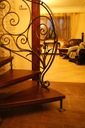 фото mini №7, Stairs curved internal forged balustrady forged