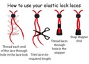 фото mini №5, Laces flexible, rubber (rubber), elastic bands (rubber bands) for shoes 19