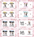 фото mini №13, Glass wedding acknowledgments parents swiadkow - patterns