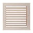 фото mini №6, Lattice ventilation colored grilles oskar 22x22 centimeters creamy
