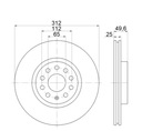 Тормозные диски, диск mikoda 0262 gt cupra ateca (kh7 khp kbp) 18r- перед 312mm.2, купить в Украине