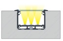 фото mini №6, Profile aluminum inso crude 2m to plume led backlight