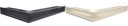 фото mini №3, Lattice fireplace backlash angular 766x547x90 3 pcs set