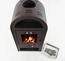 фото mini №5, Stove steel p5 eco goat fireplace 8kw