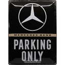 Tablica вывеска mercedes-benz parking only 30x402, купить в Украине