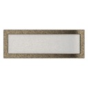 фото mini №6, Lattice ventilation fireplace grilles 17x49 black gold elegant solid