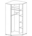 фото mini №8, Cabinet angular next cabinet angular next gray
