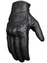 Husar breeze кожаные rekawice motocyklowe перчатки черное мужские l5, с разборки недорого