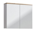 фото mini №3, Cabinet with a mirror 80 centimeters bali white