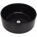 фото mini №13, Washbasin ceramic, round, 40 x 15 centimeters, black