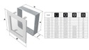 фото mini №11, Lattice fireplace with blinds grilles 30kx creamy