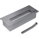 фото mini №7, Suspended biofireplace delta 1200x400 long with glass + set to aromatherapy