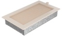 фото mini №7, Lattice fireplace with blinds grilles 30kx creamy