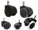 фото mini №6, Rubber wheels gray fi11 for seats chairs 5 pieces