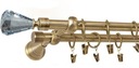 фото mini №7, Cornice double 19 mm+ 19 mm 140 centimeters