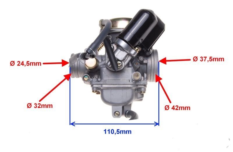 Карбюратор диаметр. Карбюратор скутера 4т 50сс схема. Схема карбюратора скутера 4т 150сс. Схема карбюратора скутера 150 кубов. Схема подключения карбюратора на скутере 150 кубов.