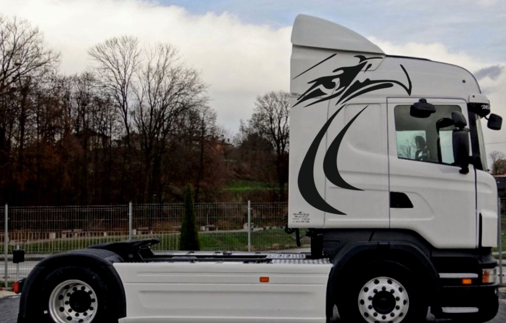 Samolepky Samolepka Scania R Topline Highline Vzor 8