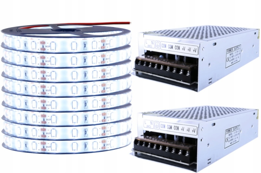 Set Led pásek 300 Smd IP65 5630 Přírodní 40 m