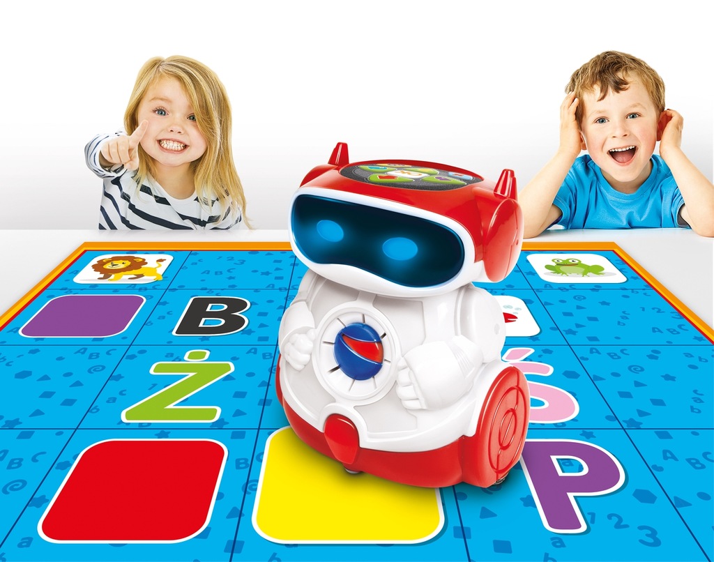 Robot Edukacyjny Dla 5 Latka CLEMENTONI MÓWIĄCY ROBOT EDUKACYJNY DOC UCZY PL - 7618100915