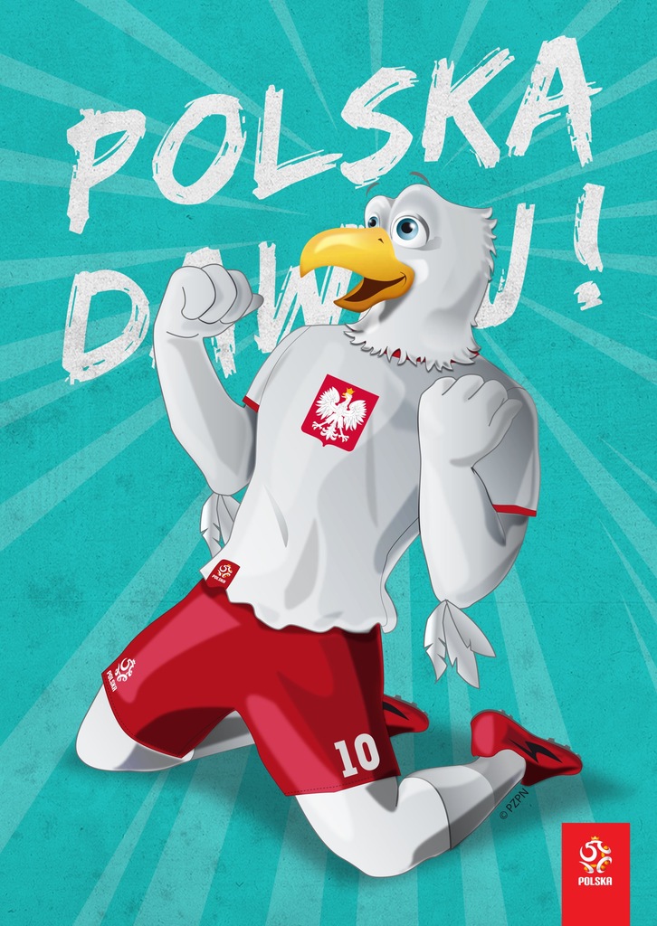 METALOWY PLAKAT BIELIK 2 POLSKA DAWAJ !