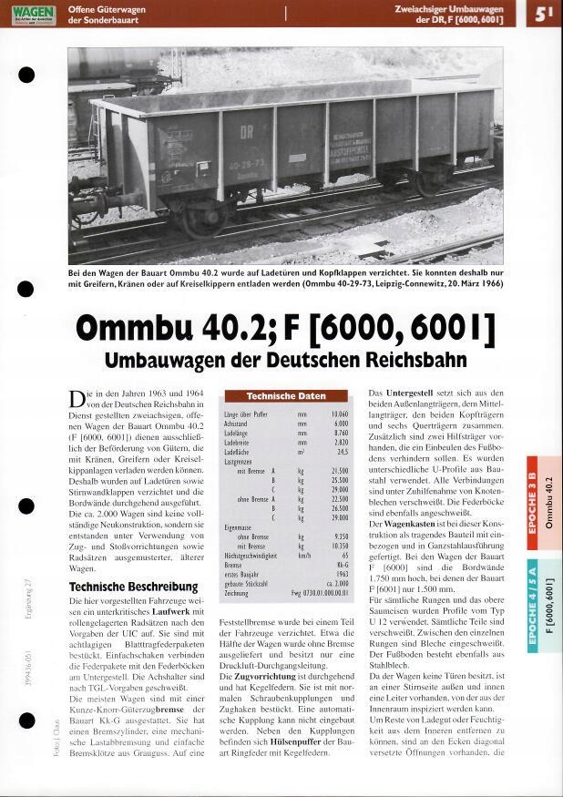 Wagony Ommbu 40.2; F [6000, 6001]